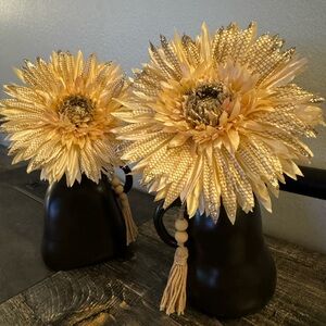 Gold Splendor faux flower arrangement!